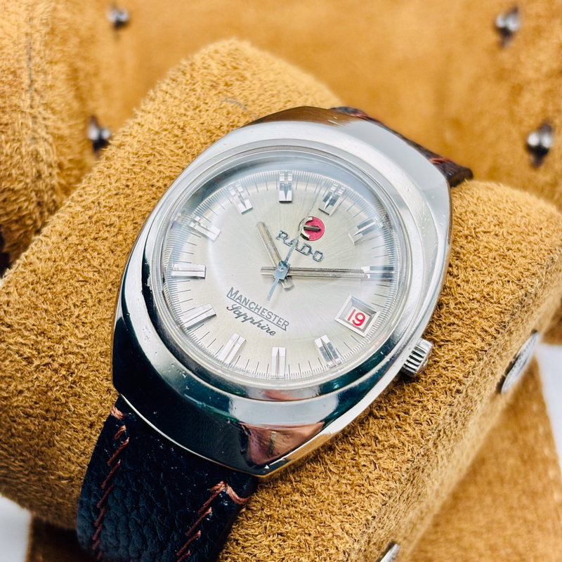 Rado Rado - Manchester Sapphire - No reserve price - Men - 1970-1979  vintage watch - image 5