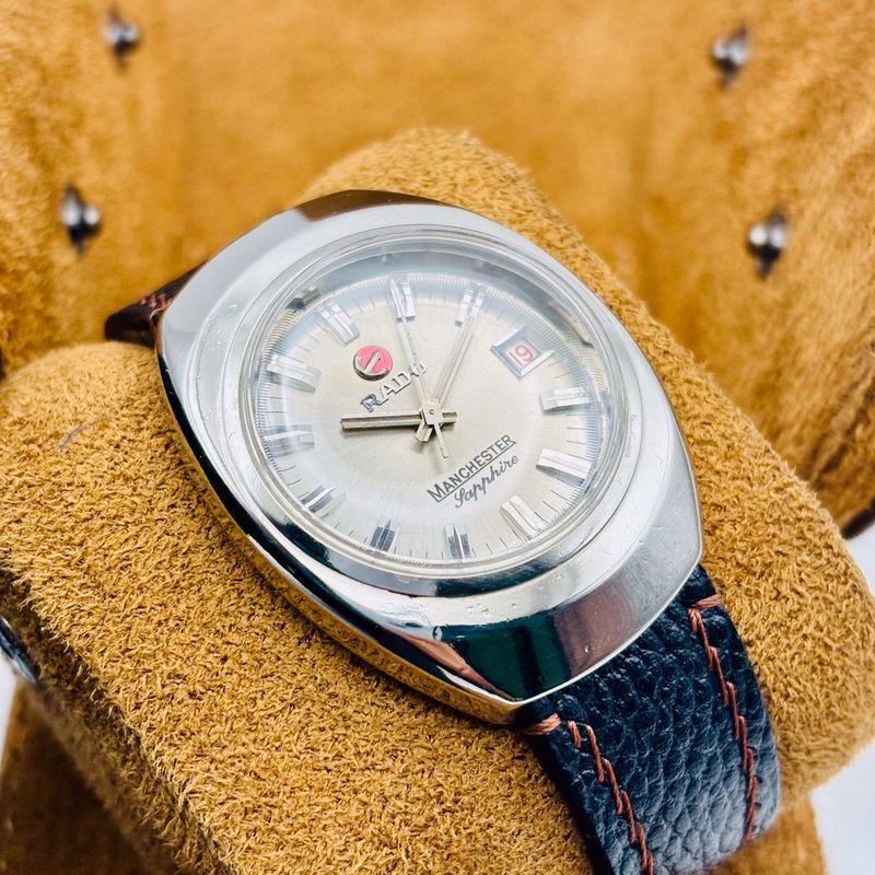 Rado Rado - Manchester Sapphire - No reserve price - Men - 1970-1979  vintage watch - image 6