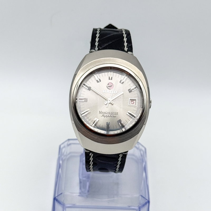 Rado Rado - Manchester Sapphire - No reserve price - 659655 - Men - 1970-1979 vintage watch - image 4