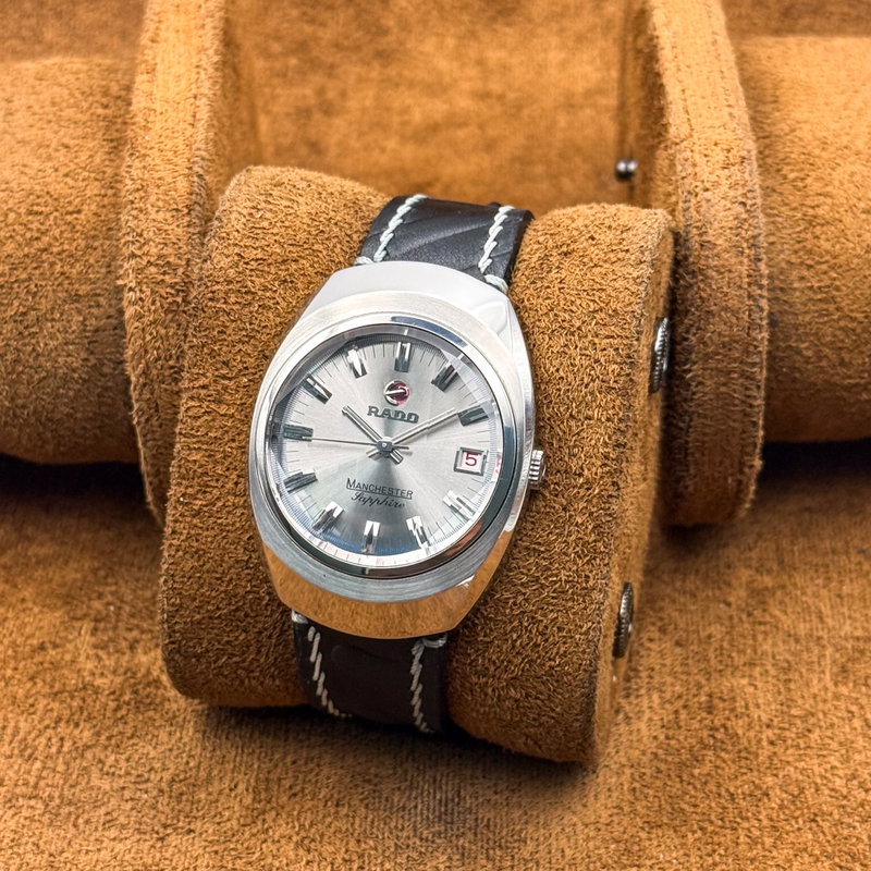 Rado Rado - Manchester Sapphire - No reserve price - 659655 - Men - 1970-1979 vintage watch - image 12