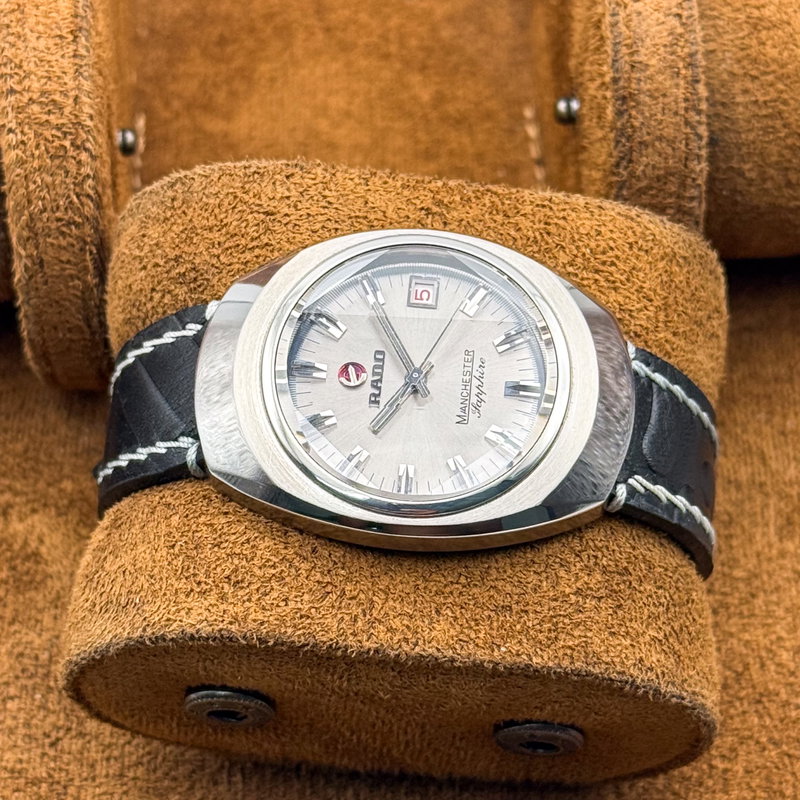 Rado Rado - Manchester Sapphire - No reserve price - 659655 - Men - 1970-1979 vintage watch - image 17