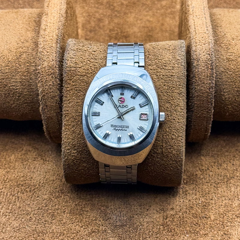 Rado Rado - Manchester Sapphire - No reserve price - 11006 - Men - 1975 vintage watch - image 11
