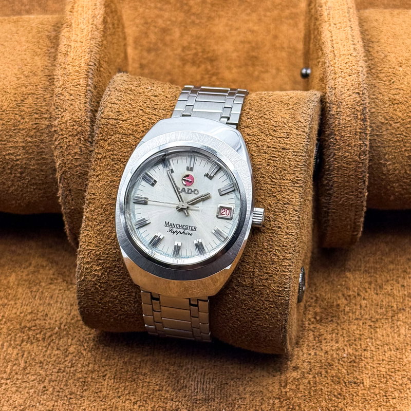 Rado Rado - Manchester Sapphire - No reserve price - 11006 - Men - 1975 vintage watch - image 12
