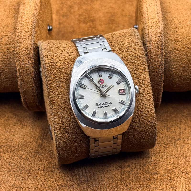 Rado Rado - Manchester Sapphire - No reserve price - 11006 - Men - 1975 vintage watch - image 13