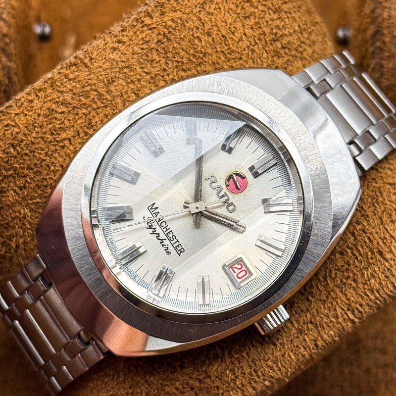 Rado Rado - Manchester Sapphire - No reserve price - 11006 - Men - 1975 vintage watch - image 18
