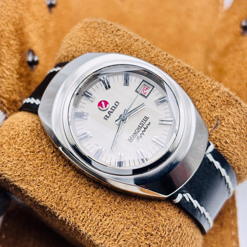 Rado Rado - Manchester Sapphire - No reserve price - 657466 - Men - 1970-1979  vintage watch - image 5