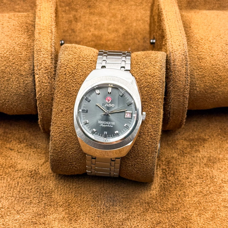 Rado Rado - Manchester Sapphire - No reserve price - 11006 - Men - 1970-1979 vintage watch - image 9