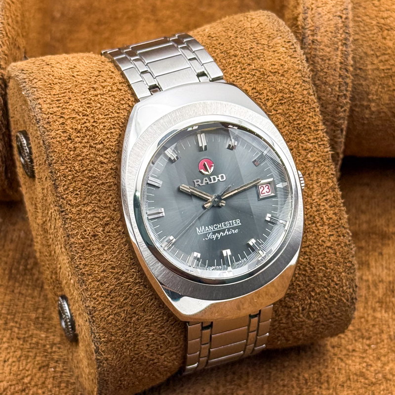Rado Rado - Manchester Sapphire - No reserve price - 11006 - Men - 1970-1979 vintage watch - image 15