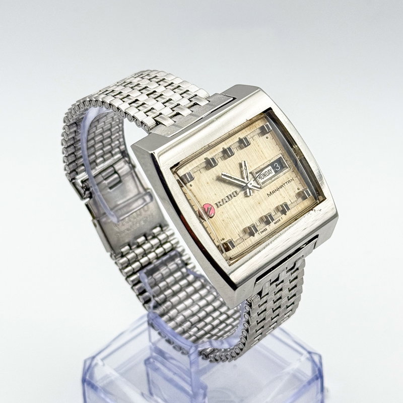 Rado Rado - Manhattan - No reserve price - 11914 - Men - 1970-1979 vintage watch - image 4