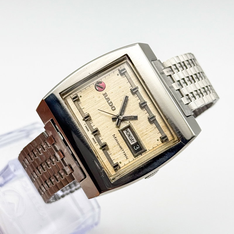 Rado Rado - Manhattan - No reserve price - 11914 - Men - 1970-1979 vintage watch - image 9