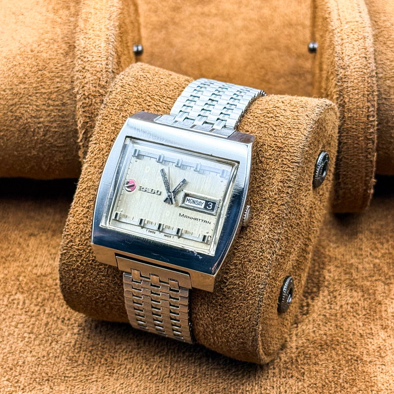 Rado Rado - Manhattan - No reserve price - 11914 - Men - 1970-1979 vintage watch - image 10