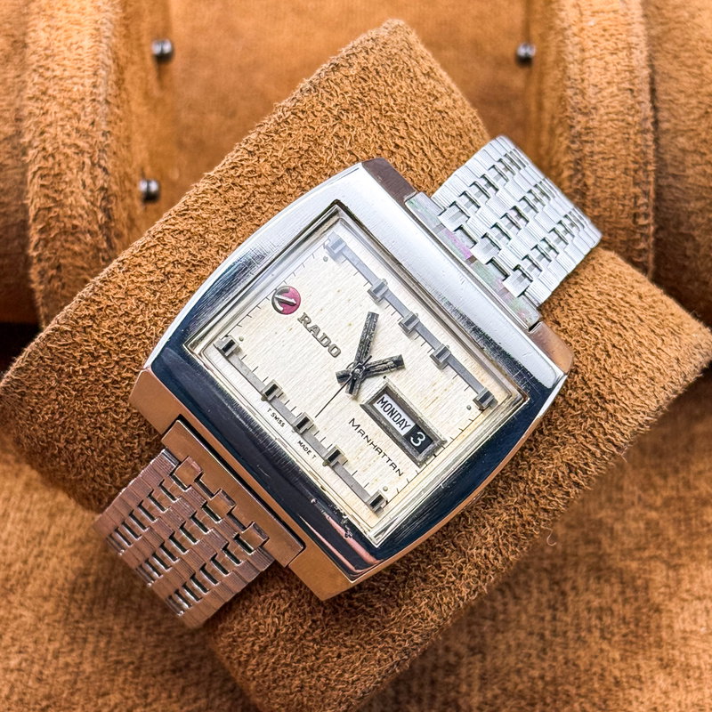 Rado Rado - Manhattan - No reserve price - 11914 - Men - 1970-1979 vintage watch - image 16