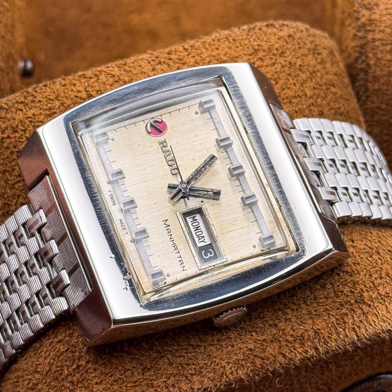 Rado Rado - Manhattan - No reserve price - 11914 - Men - 1970-1979 vintage watch - image 18