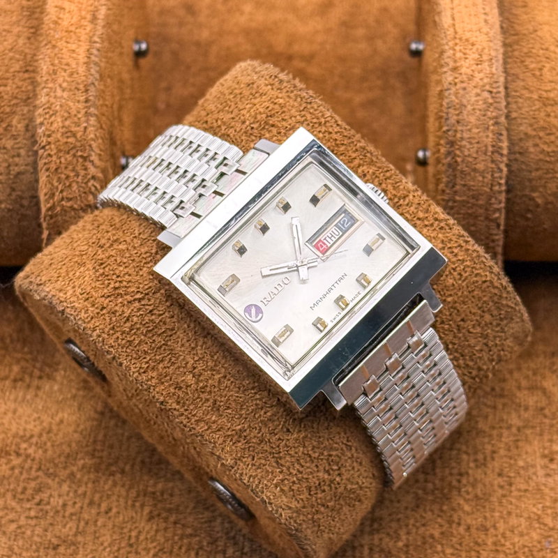 Rado Rado - Manhattan - No reserve price - Men - 1970-1979 vintage watch - image 13
