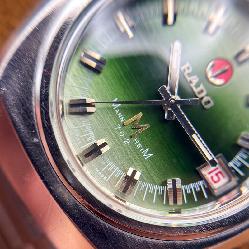 Rado Rado - Mannheim 702 - No reserve price - 11012/1 - Men - 1970-1979  vintage watch - image 7
