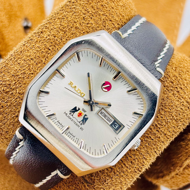 Rado Rado - Musketeer VII - No reserve price - 11930 - Men - 1970-1979  vintage watch - image 3