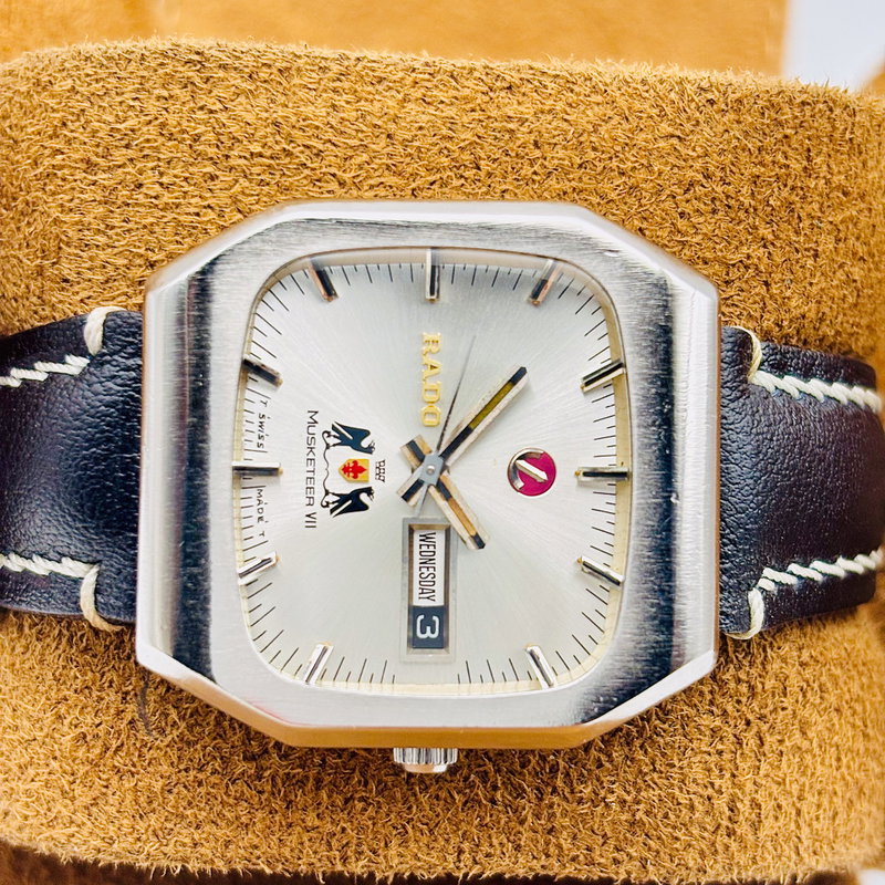 Rado Rado - Musketeer VII - No reserve price - 11930 - Men - 1970-1979  vintage watch - image 11