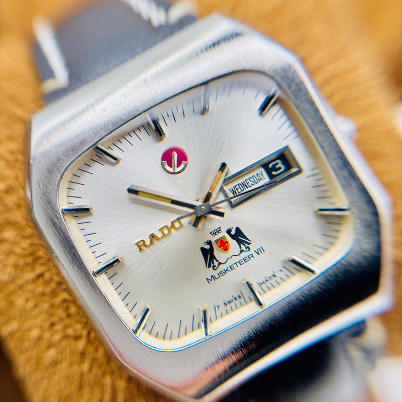Rado Rado - Musketeer VII - No reserve price - 11930 - Men - 1970-1979  vintage watch - image 18