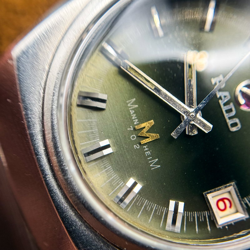 Rado Rado - Mannheim - No reserve price - 702 ETA 2793 - Men - 1974 vintage watch - image 17