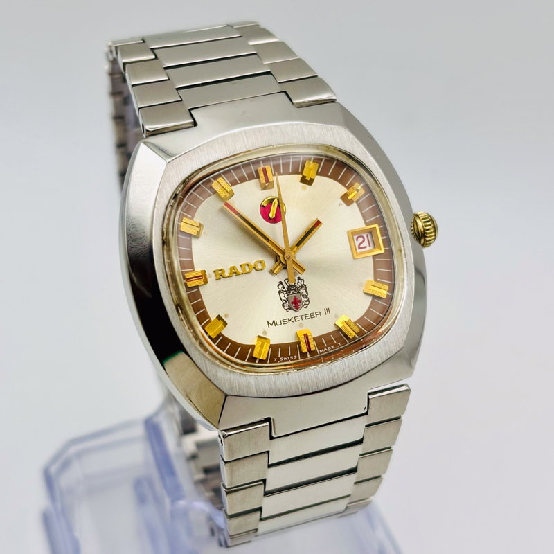 Rado Rado - Musketeer III - No reserve price - 633.3042.4 - Men - 1975 vintage watch - image 1