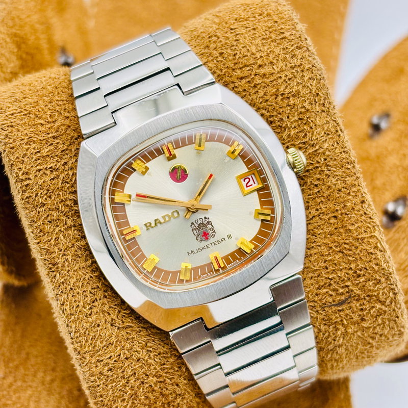Rado Rado - Musketeer III - No reserve price - 633.3042.4 - Men - 1975 vintage watch - image 2