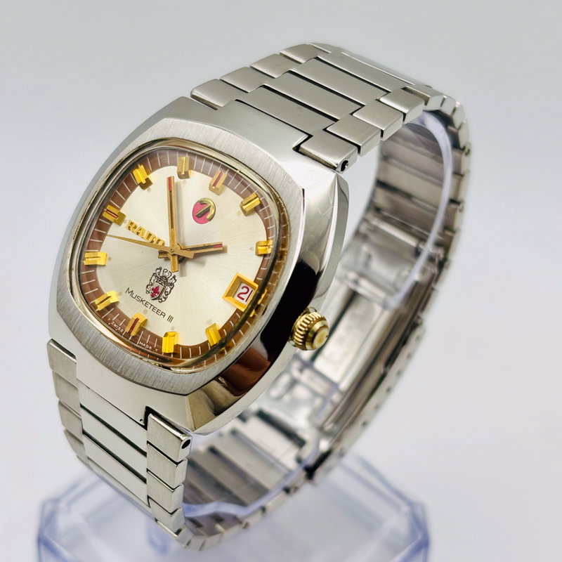 Rado Rado - Musketeer III - No reserve price - 633.3042.4 - Men - 1975 vintage watch - image 21