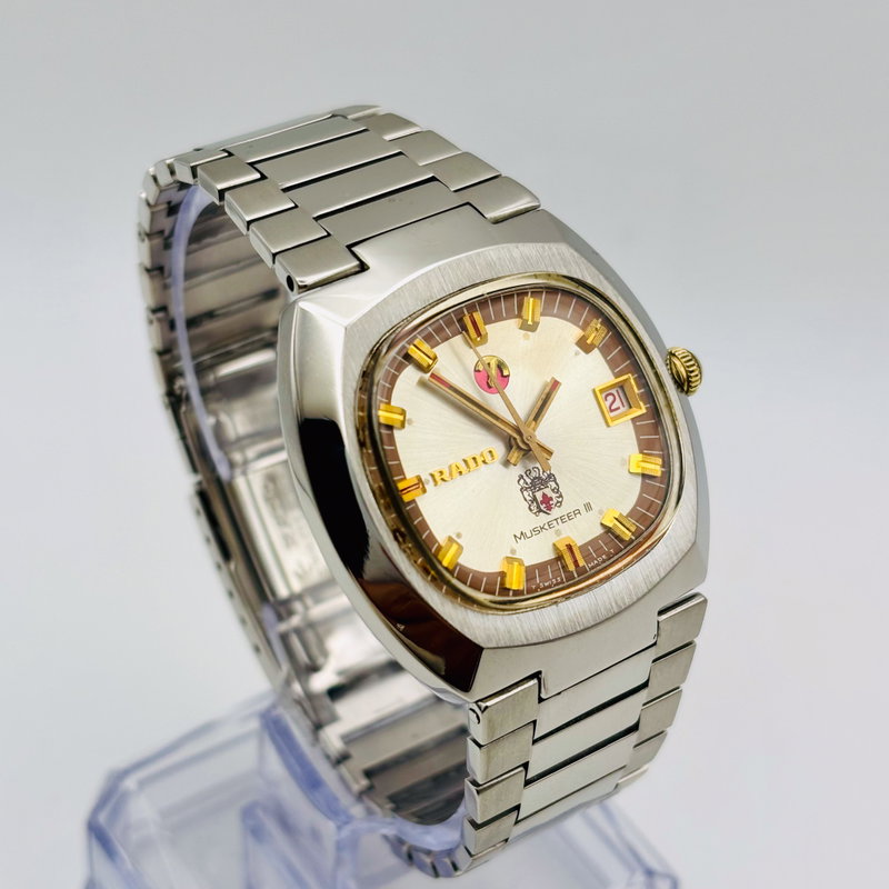 Rado Rado - Musketeer III - No reserve price - 633.3042.4 - Men - 1975 vintage watch - image 26