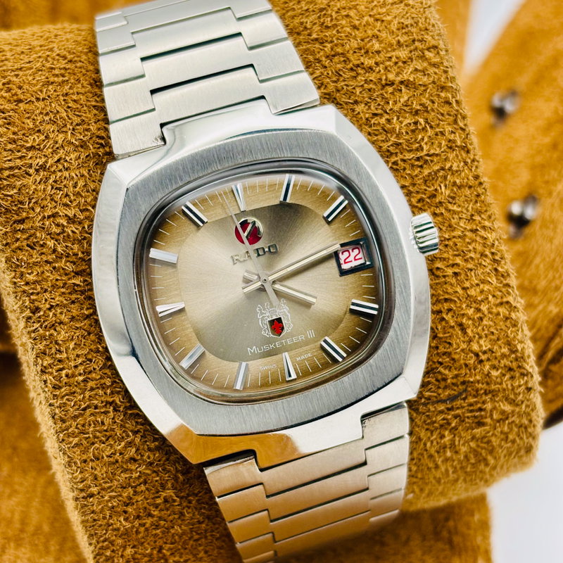 Rado Rado - Musketeer III - No reserve price - 633.3042.4 - Men - 1970-1979 vintage watch - image 3