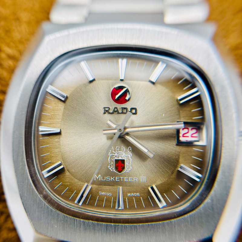 Rado Rado - Musketeer III - No reserve price - 633.3042.4 - Men - 1970-1979 vintage watch - image 9