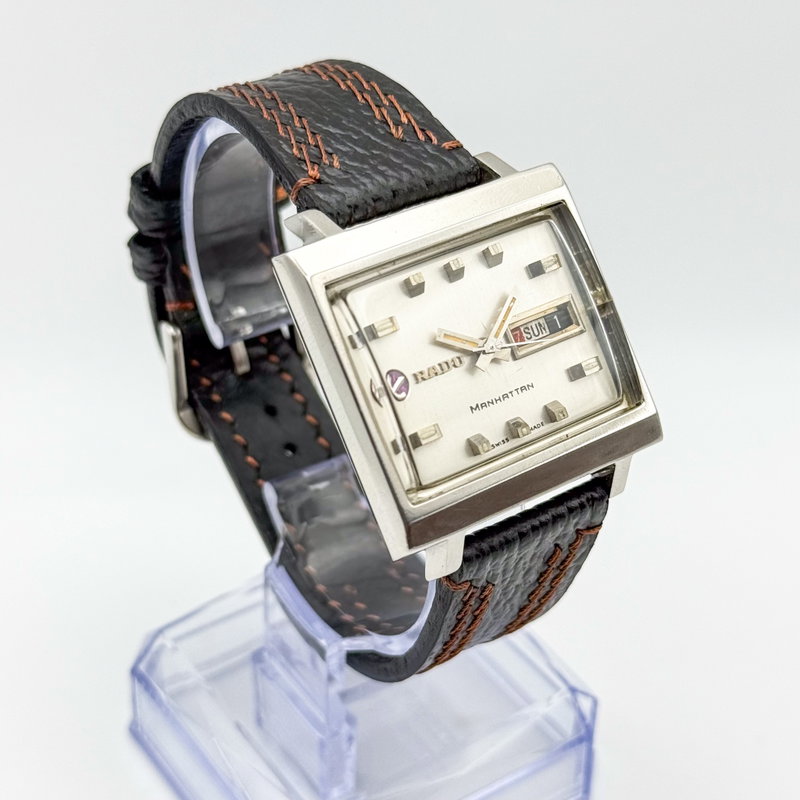 Rado Rado - Manhattan - No reserve price - Men - 1970-1979 vintage watch - image 4
