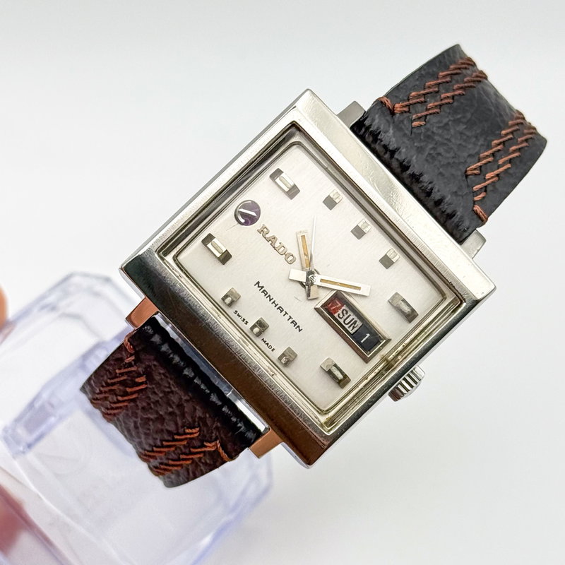 Rado Rado - Manhattan - No reserve price - Men - 1970-1979 vintage watch - image 9