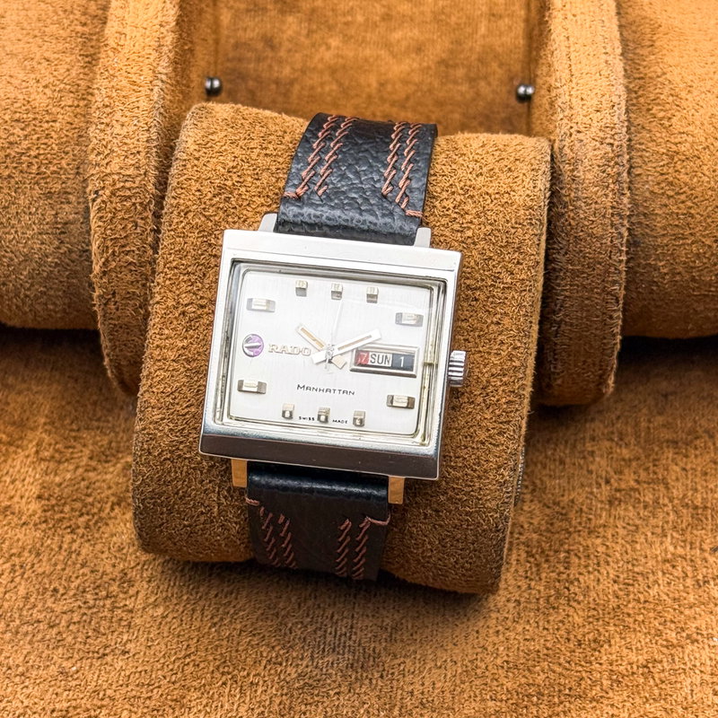 Rado Rado - Manhattan - No reserve price - Men - 1970-1979 vintage watch - image 10