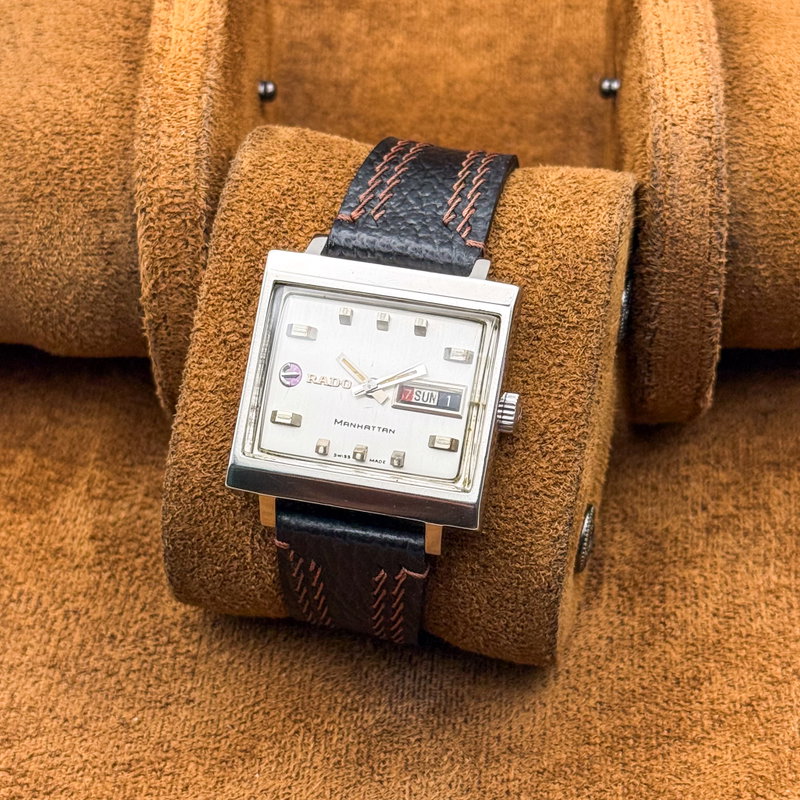 Rado Rado - Manhattan - No reserve price - Men - 1970-1979 vintage watch - image 11