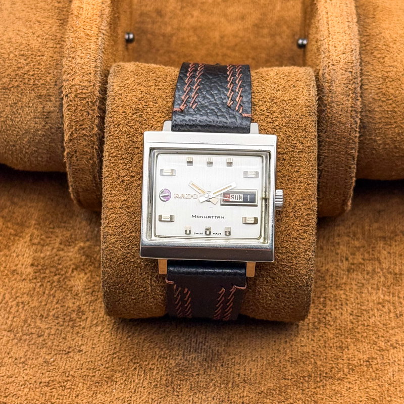Rado Rado - Manhattan - No reserve price - Men - 1970-1979 vintage watch - image 12