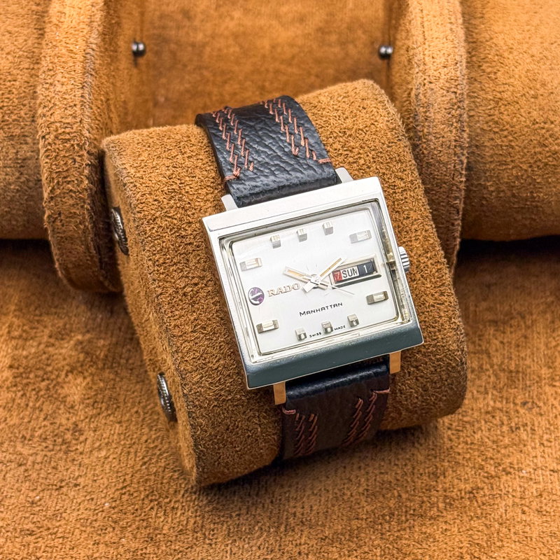 Rado Rado - Manhattan - No reserve price - Men - 1970-1979 vintage watch - image 13