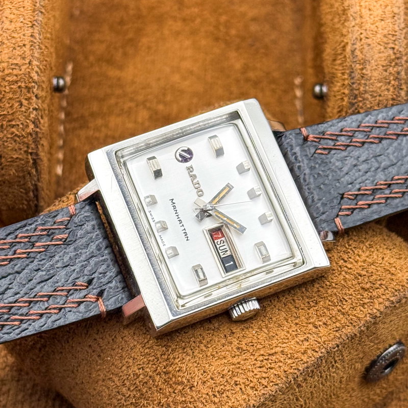 Rado Rado - Manhattan - No reserve price - Men - 1970-1979 vintage watch - image 21