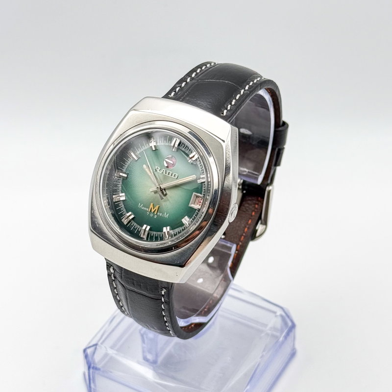 Rado Rado - Mannheim - Zonder minimumprijs - 74210203 - Heren - 1974 vintage watch - image 2