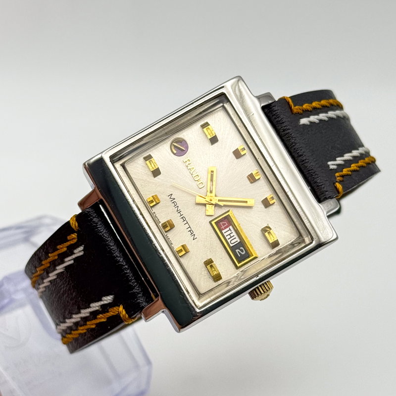Rado Rado - Manhattan - Ohne mindestpreis - Herren - 1970-1979 vintage watch - image 10