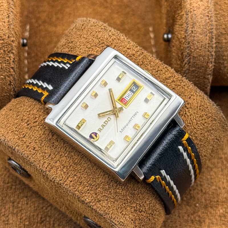 Rado Rado - Manhattan - Ohne mindestpreis - Herren - 1970-1979 vintage watch - image 14