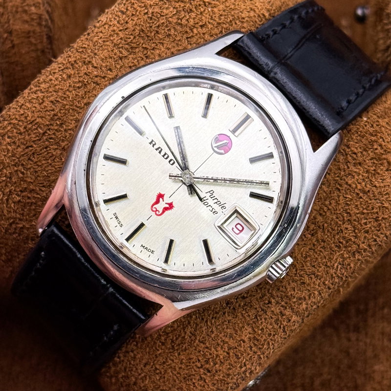 Rado Rado - Purple Horse - No Reserve Price - 11794-1 - Men - 1972 vintage watch - image 3