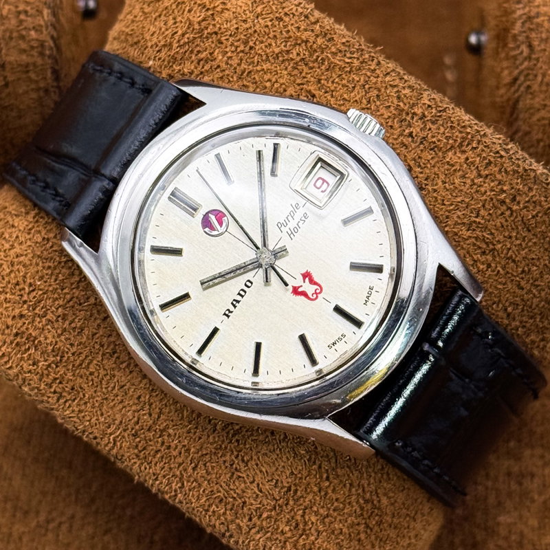 Rado Rado - Purple Horse - No Reserve Price - 11794-1 - Men - 1972 vintage watch - image 1