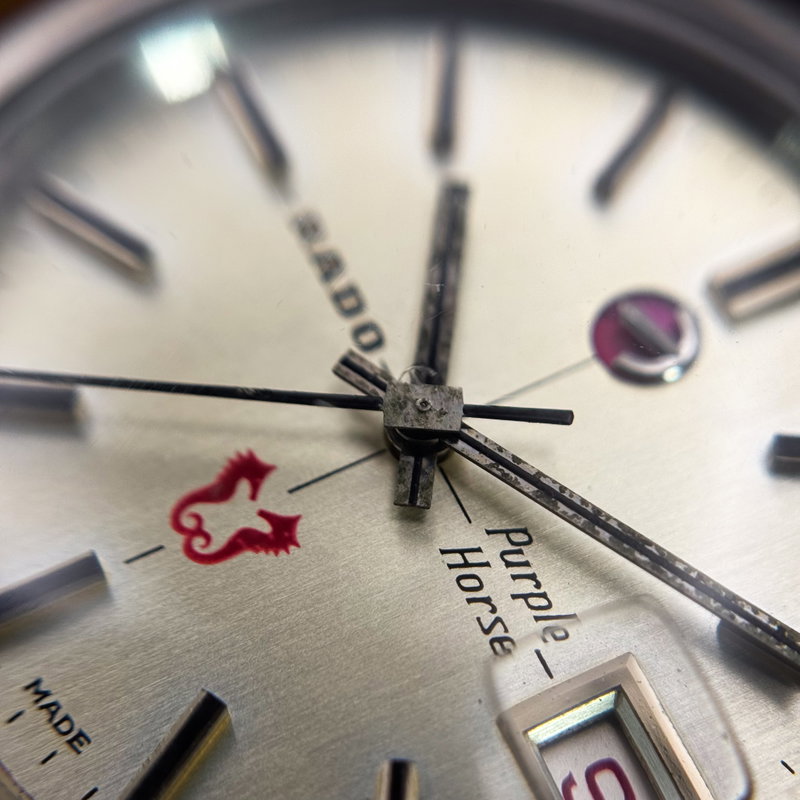Rado Rado - Purple Horse - No Reserve Price - 11794-1 - Men - 1972 vintage watch - image 11