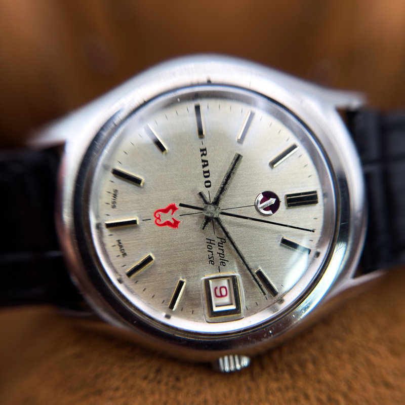 Rado Rado - Purple Horse - No Reserve Price - 11794-1 - Men - 1972 vintage watch - image 12