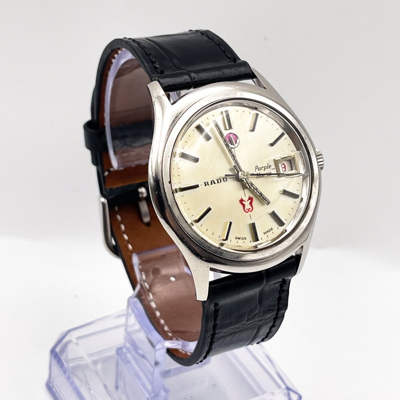Rado Rado - Purple Horse - No Reserve Price - 11794-1 - Men - 1972 vintage watch - image 22