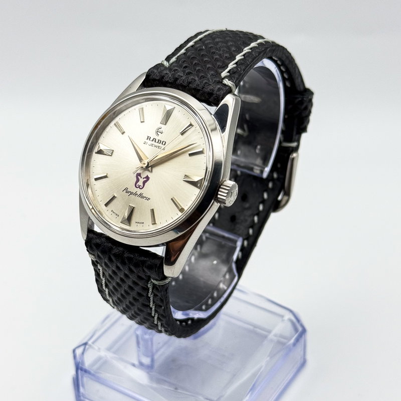 Rado Rado - Purple Horse [Near-Mint] - No reserve price - 11726/2 - Men - 1960-1969  vintage watch - image 2