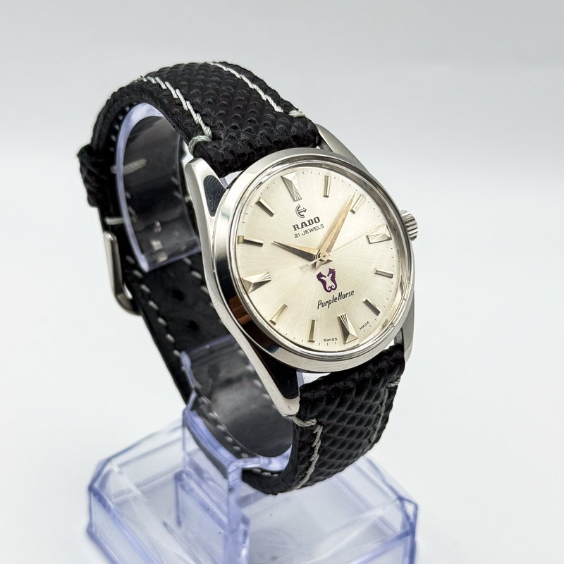 Rado Rado - Purple Horse [Near-Mint] - No reserve price - 11726/2 - Men - 1960-1969  vintage watch - image 4