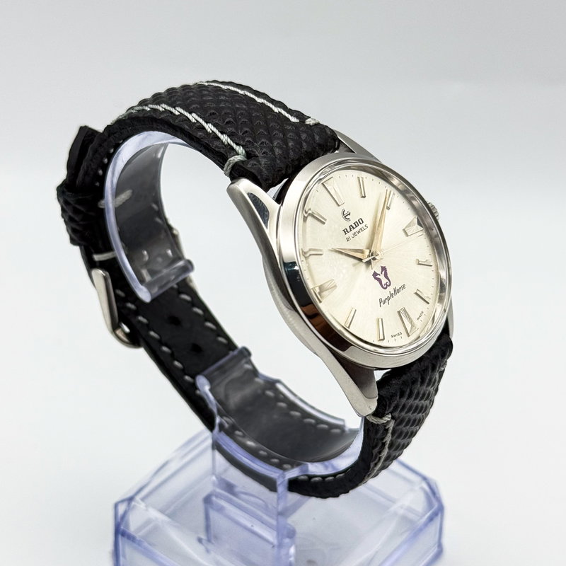 Rado Rado - Purple Horse [Near-Mint] - No reserve price - 11726/2 - Men - 1960-1969  vintage watch - image 5