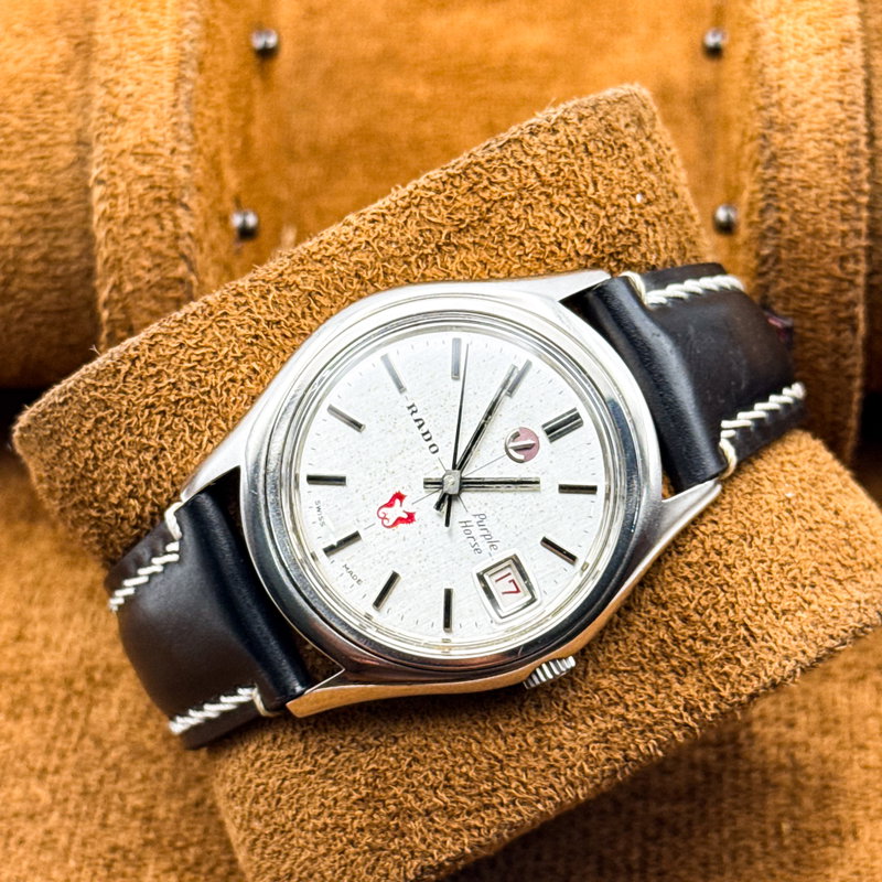 Rado Rado - Purple Horse - No reserve price - 11794-1 - Men - 1970-1979  vintage watch - image 3