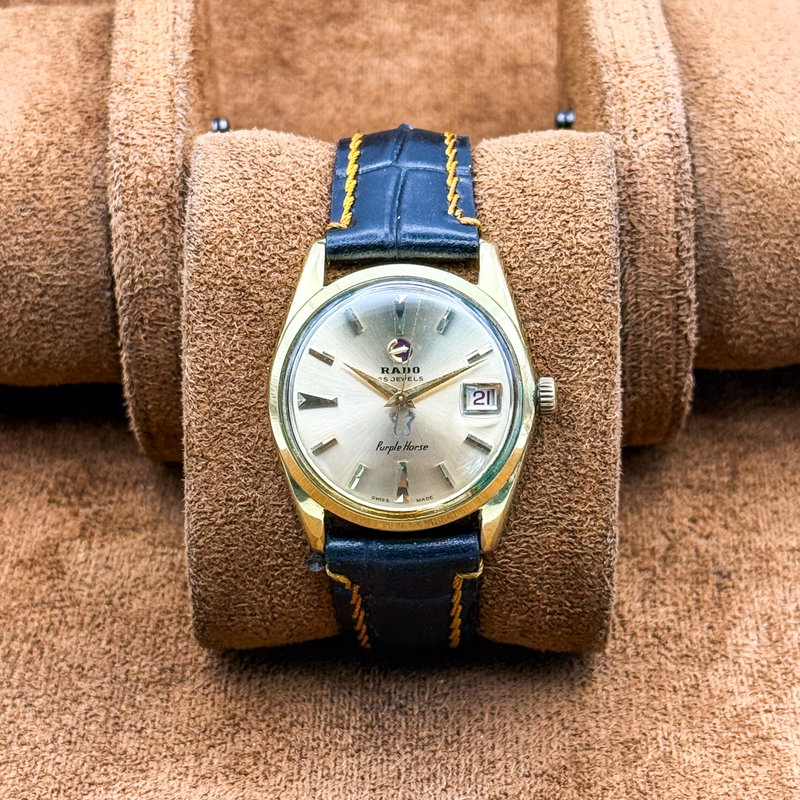 Rado Rado - Purple Horse - No reserve price - 11716 - Men - 1970-1979 vintage watch - image 6