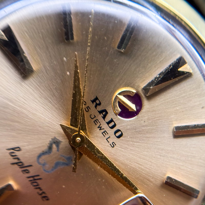 Rado Rado - Purple Horse - No reserve price - 11716 - Men - 1970-1979 vintage watch - image 16
